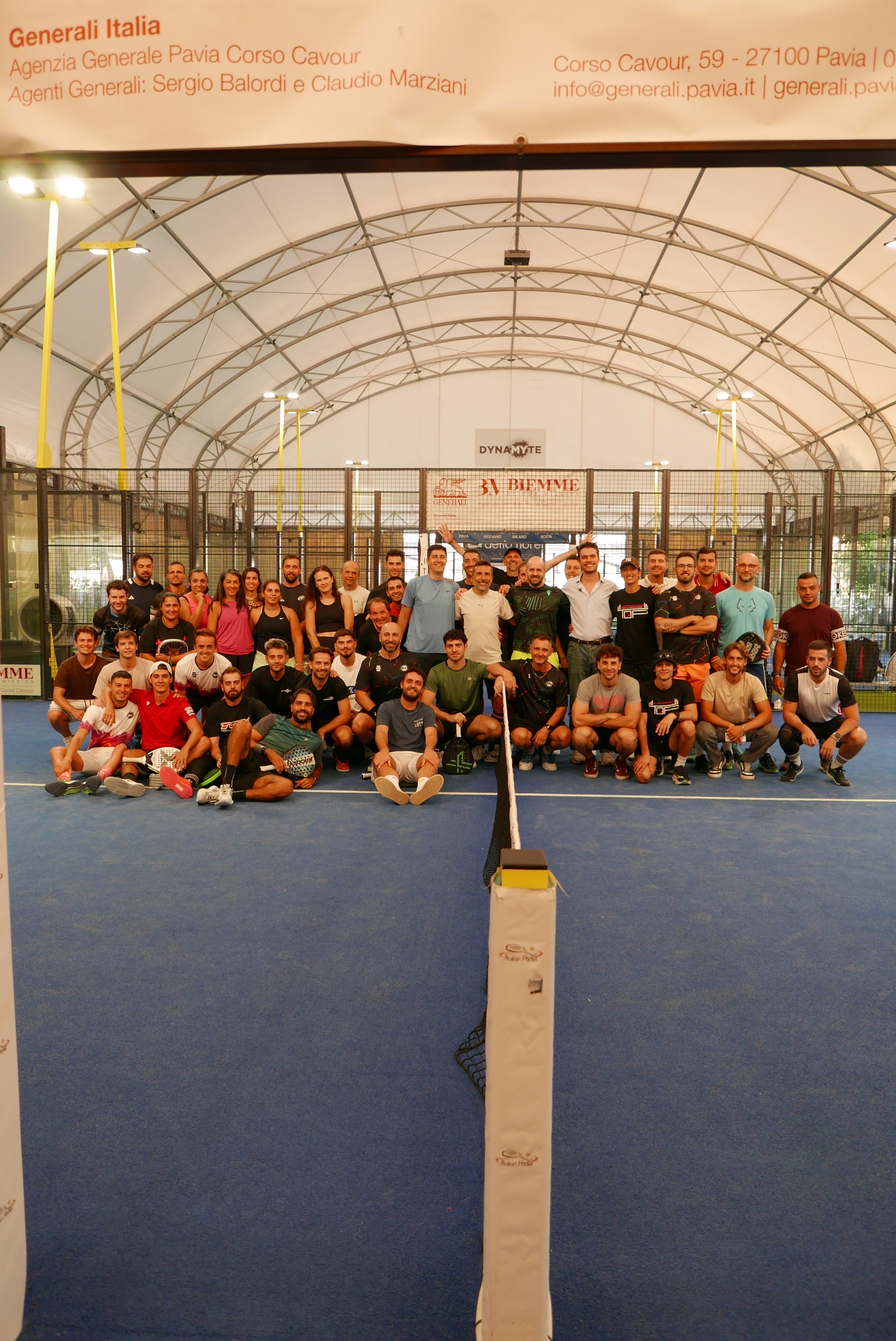 Campi del circolo Dynamyte Padel Club, Pavia, foto 3 di 5