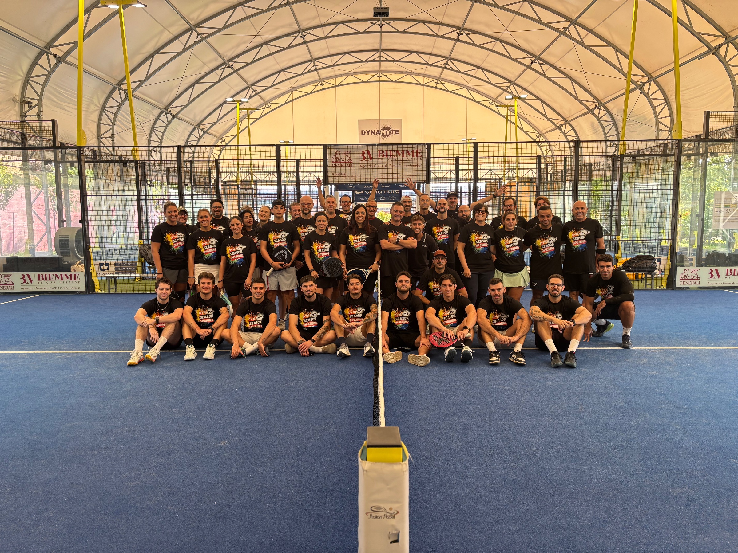 Campi del circolo Dynamyte Padel Club, Pavia, foto 2 di 5